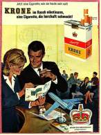 Reklame Werbeanzeige  -  Krone Cigaretten  -  Krone Des Geschmacks  -  Von 1965 - Literatur