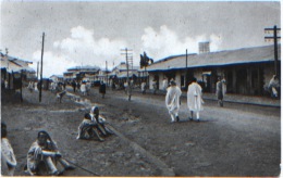 Ethiope, Addis Abeba, Rue Animée, Strada Verso Gulleli, Ed. Rotocaloo Dagnino, A Circulé En 1950, Très Bon état - Ethiopia