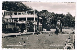 D4140   WIESBADEN : Opelbad -  Schwimmbad ( Swimmingpool - Piscine) - Gaggenau