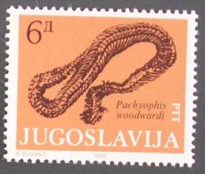 Yugoslavia 1985 Fossil Animal Fauna Mnh ** - Fossielen