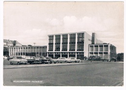 D4197   WILHELMHAVEN : Hallenbad - Schwimmbad ( Swimmingpool, Piscine)( Opel Kadett,Rekord,Kaptäin, - Wilhelmshaven