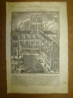 27 Mars.1834  MAGASIN UNIVERSEL: Saint-Paul(LONDRES);J.Hardouin;Pôle Nord Et HECLA Et GRIPER ;Ghotique;Soldats Dragons - 1800 - 1849