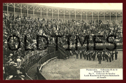 PONTEVEDRA - FESTEJOS DE 1911 - CONCURSO DE BANDAS - LA DE BOMBEROS DE OPORTO - 1910 PC - Pontevedra