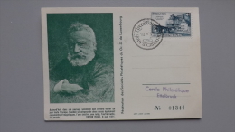 Luxemburg 513 Yt 472 Maximumkarte MK/MC, ESST, Wohnhaus Des Dichters Victor Hugo (1802-1885) - Cartes Maximum