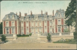 45 BRIARE / Le Château De Beauvoir / CARTE COULEUR - Briare