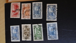 Grand Liban  1930  Lot De 8 Timbres Oblitérés - Used Stamps
