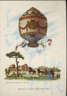 Aerostato Di Josepf Mongolfier 1784 - Casa Mamma Domenica - Milano - Formato Grande Viaggiata - S - Globos