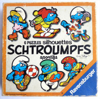 Puzzles 6 Ravensburger 1984 - SCHTROUMPFS SPORTIFS - Puzzles
