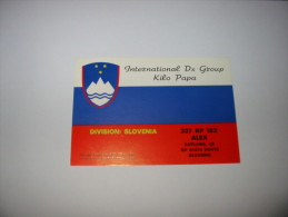 SLOVENIA  Carte CB * - CB