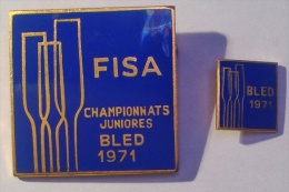 FISA Championnats Juniores With Minature Bled 1971.   (122.) - Remo