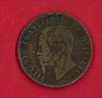 NUMISMATICA - ITALIA REGNO - 10 CENT. ANNO 1866 - ZECCA N - MB/BB - VITTORIO EMANUELE II° - 1861-1878 : Victor Emmanuel II