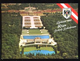 CPM Neuve Autriche WIEN VIENNE Vue Aérienne Du Château De Schoenbrunn - Wien Mitte