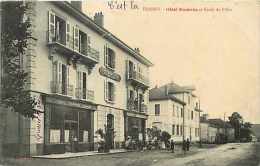 Départements Divers  -haute-savoie -ref H 872 - Frangy - Hôtel Moderne Et école De Fille -poste - Carte Bon état - - Frangy