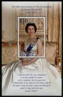 BELIZE - 2013 - 60e Anni Couronnement  Elisabeth II - BF Neufs  // Mnh - Belize (1973-...)