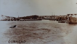 CURACAO CARTE PHOTO  N°6   VUE DU PORT PRISE A BORD DU PAQUEBOT FLANDRE - Curaçao