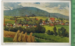 Cunewalde Mit Dem Czorneboh Um 1910/1920,  Verlag: Ernst Kalauch, POSTKARTE, Erhaltung: I-II, Unbenutzt, - Cunewalde