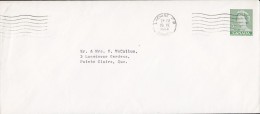 Canada Postal Stationery Ganzsache Entier LACHINE 1964 Cover Lettre To POINT CLAIRE Quebec Queen Elizabeth II. - 1953-.... Reign Of Elizabeth II