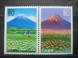 Japan 1997 2445/6D (Mi.Nr.) **  MNH #Pair - Unused Stamps