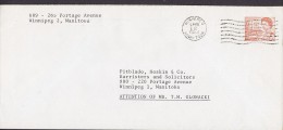 Canada Postal Stationery Ganzsache Entier WINNIPEG Manitoba 1969 Cover Lettre Locally Sent Queen Elizabeth II. - 1953-.... Elizabeth II