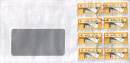 Germany - Umschlag Echt Gelaufen / Cover Used (X989) - Timbres De Distributeurs [ATM]