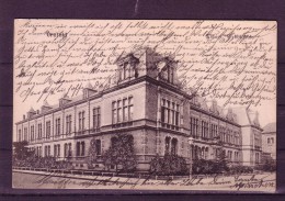 AK KREFELD -Königl. Webeschule     Karte Gel. 1907 - Krefeld