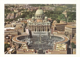 Cp, Italie, Rome, Place St-Pierre, écrite - Places