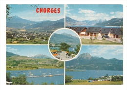 Cp, 05, Chorges, Et La Baie St-Michel, Multi-Vues, Voyagée 1978 - Autres & Non Classés