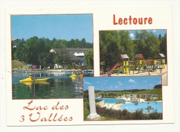 Cp, 32, Lecture, Lac Des 3 Vallées, Multi-Vues, Voyagée 1997 - Lectoure