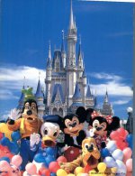 (201) Disney - Mickey Mouse & Friends + Castle - Disneyworld