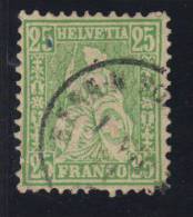 Suisse 1867 N° 45 Oblitéré - Gebraucht