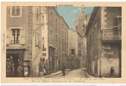 63 - ST GERMAIN-LAMBRON - Rue Del'eglise (ancienne Rue Des Claveliers) Etat TTB - Saint Germain Lembron