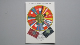 Luxemburg 629/0 Yt 560 Maximumkarte MK/MC, ESST, EUROPA/CEPT 1960 - Cartes Maximum
