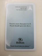 Hotel Key Card, Hilton Hotel - Unclassified