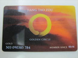 Hotel Key Card,Golden Circle Gold Card By Shangri-La Hotels - Zonder Classificatie