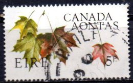 IRELAND 1967 Canadian Centennial. - 5d Maple Leaves FU - Gebraucht