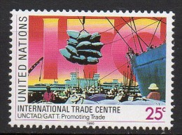 Nations Unies (New-York) - 1990 - Yvert N° 569 **  - Le Centre Du Commerce International - Nuovi