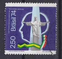 Brazil 1974 Mi. 1430    2.50 (Cr) Guglielmo Marconi, Physiker - Gebraucht