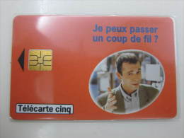 Telecarte Cinq,point Phone,used - Phonecards: Private Use