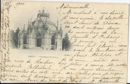 Dreux  -  Chapelle St Louis  - Cachet Postal 1901, Datée 23/12/1901 - Dreux
