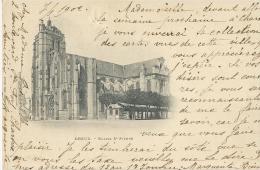 Dreux  -  Eglise St Pierre, Datée Du 7 Janvier 1902  - Cachet Postal 1902 - Dreux