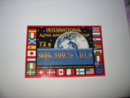 MULTI DRAPEAU INTERNATIONAL Carte CB * - CB