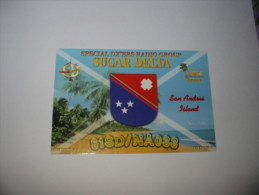 SAN ANDRES ISLAND  Carte CB * - CB-Funk