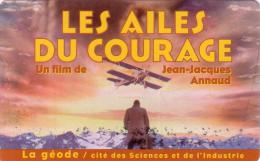 FRANCE CARTE LES AVENTURES DE HENRI GUILLAUMET AVIATEUR  FILM DE JJ ANNAUD LES AILES DU COURAGE UT - Bioscoopkaarten
