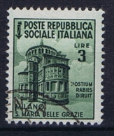 Italy  Rep. Soc. Mi 661 / Sa 511, Used - Usati