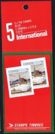 1989  Christmas Issue Winter Landscape - Noël Paysage D'hiver  BK 109   Sc 1258   Sealed - Carnet Fermé - Libretti Completi