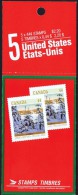 1989  Christmas Issue Winter Landscape - Noël Paysage D'hiver  BK 108   Sc 1257   Sealed - Carnet Fermé - Libretti Completi