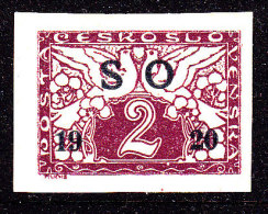 East Silesia Ovpt Newspaper Black Overprint Mint Hinged - Nuovi