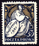 POLAND 1921 Fi 134 B1 Mint Hinged - Nuevos