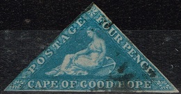 Cap De Bonne-Espérance - 1853 - Y&T N° 2 Oblitéré - Cap De Bonne Espérance (1853-1904)