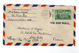 Lettre , ETATS UNIS , CHEYENNE , WYO. , 1950 - Autres & Non Classés